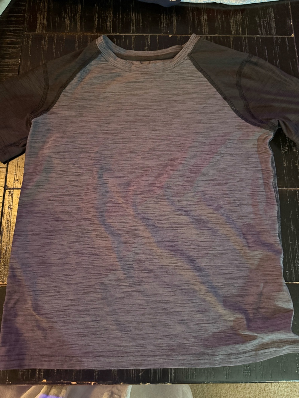 Boys Heathered Gray Short Sleeve Top size 10/12